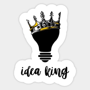 The King Idea Sticker